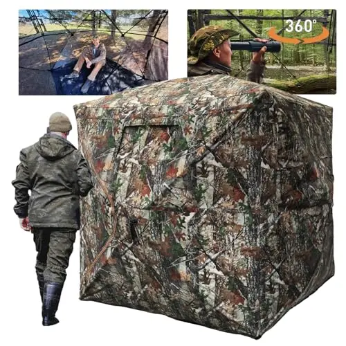 Best Ground Blind For Cold Weather - 2026 Reviews - Bear Paw Hunts