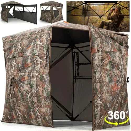 Best Ground Blind For Cold Weather - 2026 Reviews - Bear Paw Hunts